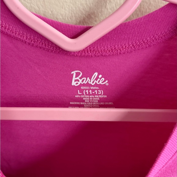 Barbie Pink and Silver T-Shirt - Picture 6 of 7